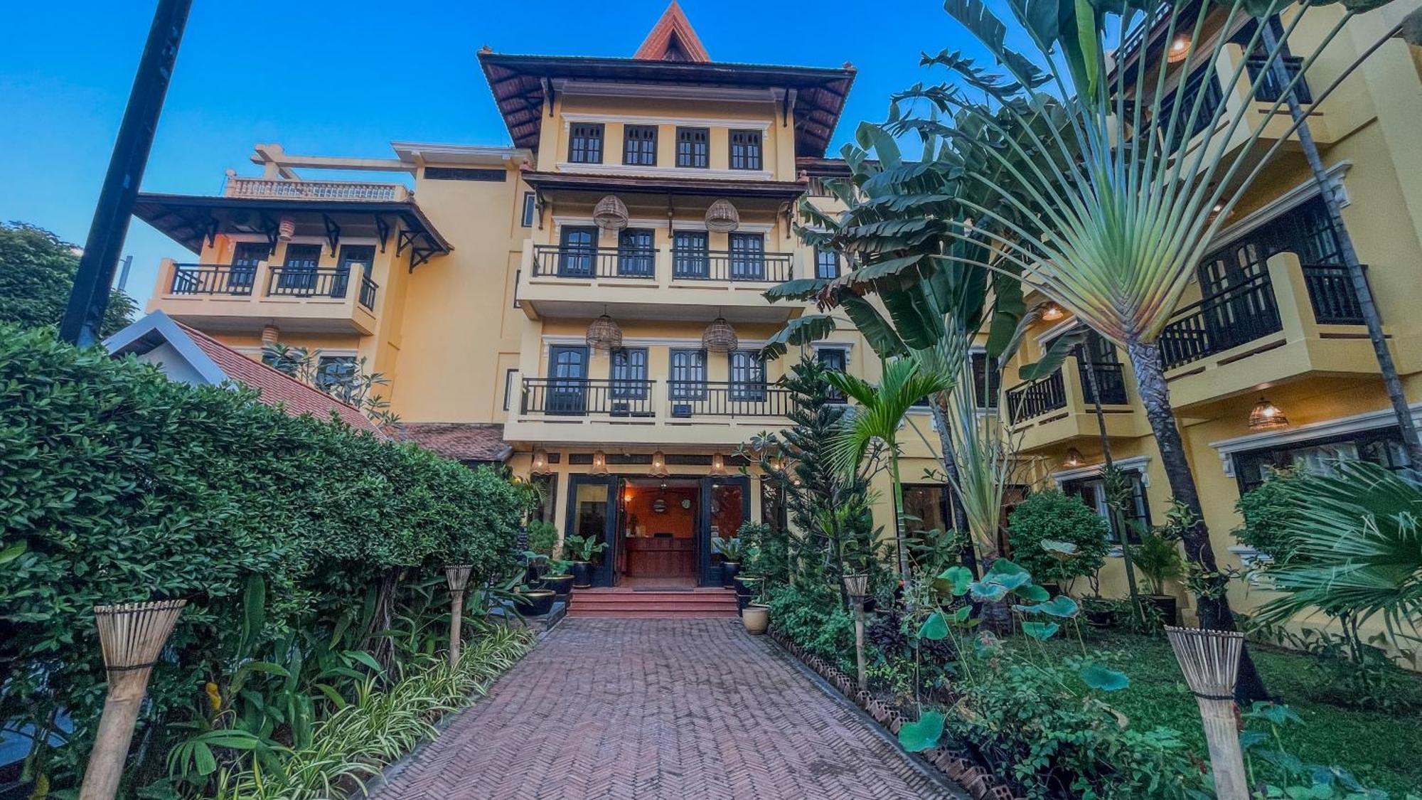 Villa Indochine D'Angkor Siem Reap Eksteriør bilde