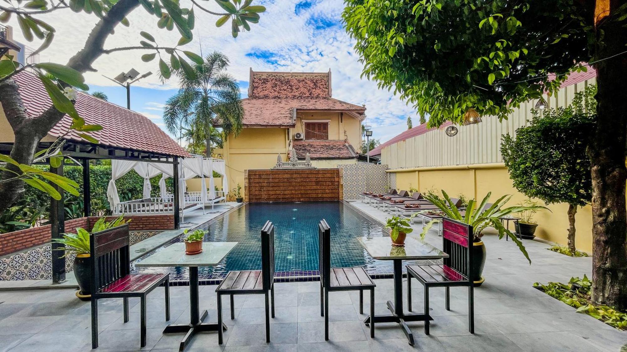 Villa Indochine D'Angkor Siem Reap Eksteriør bilde