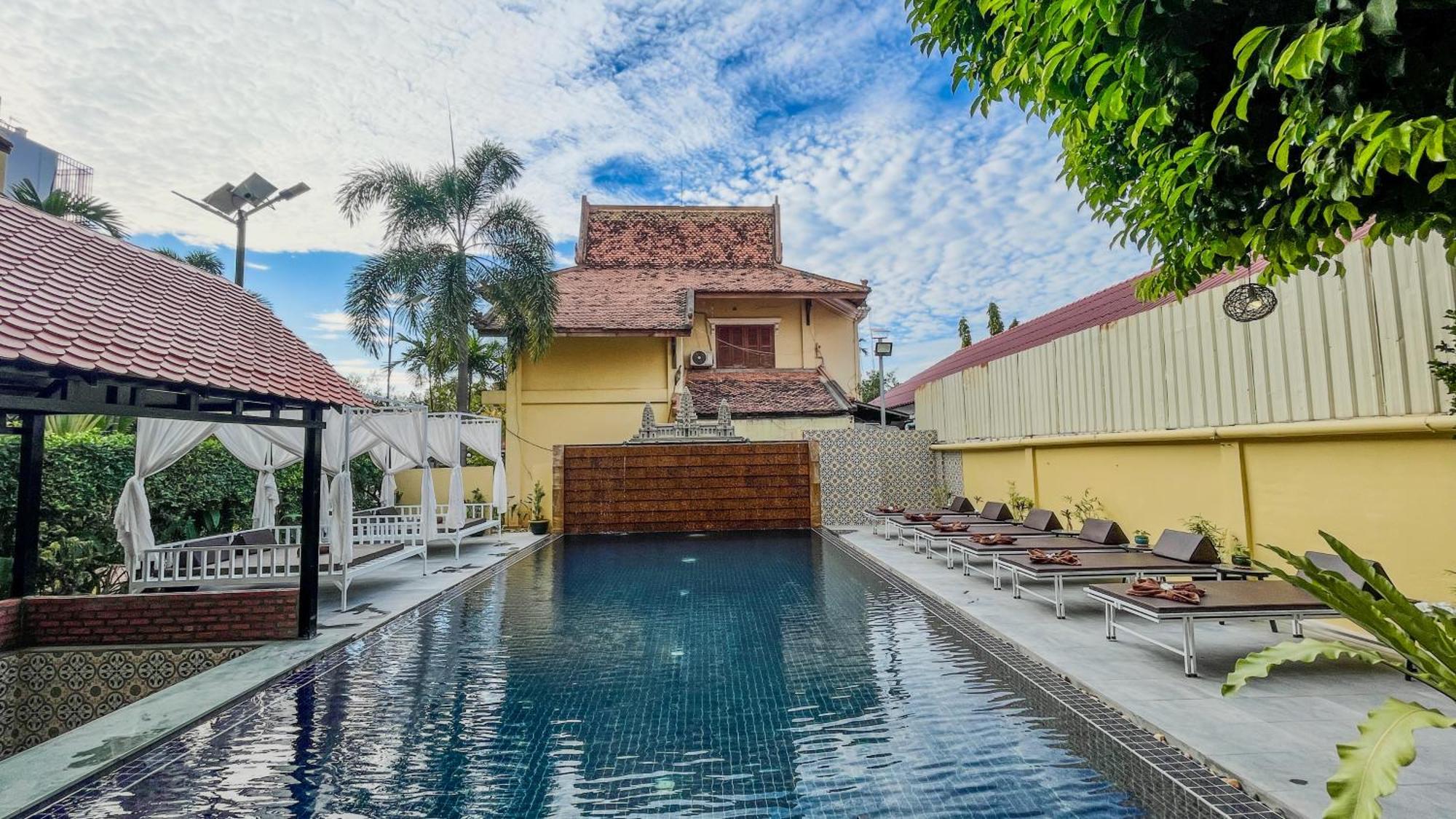 Villa Indochine D'Angkor Siem Reap Eksteriør bilde