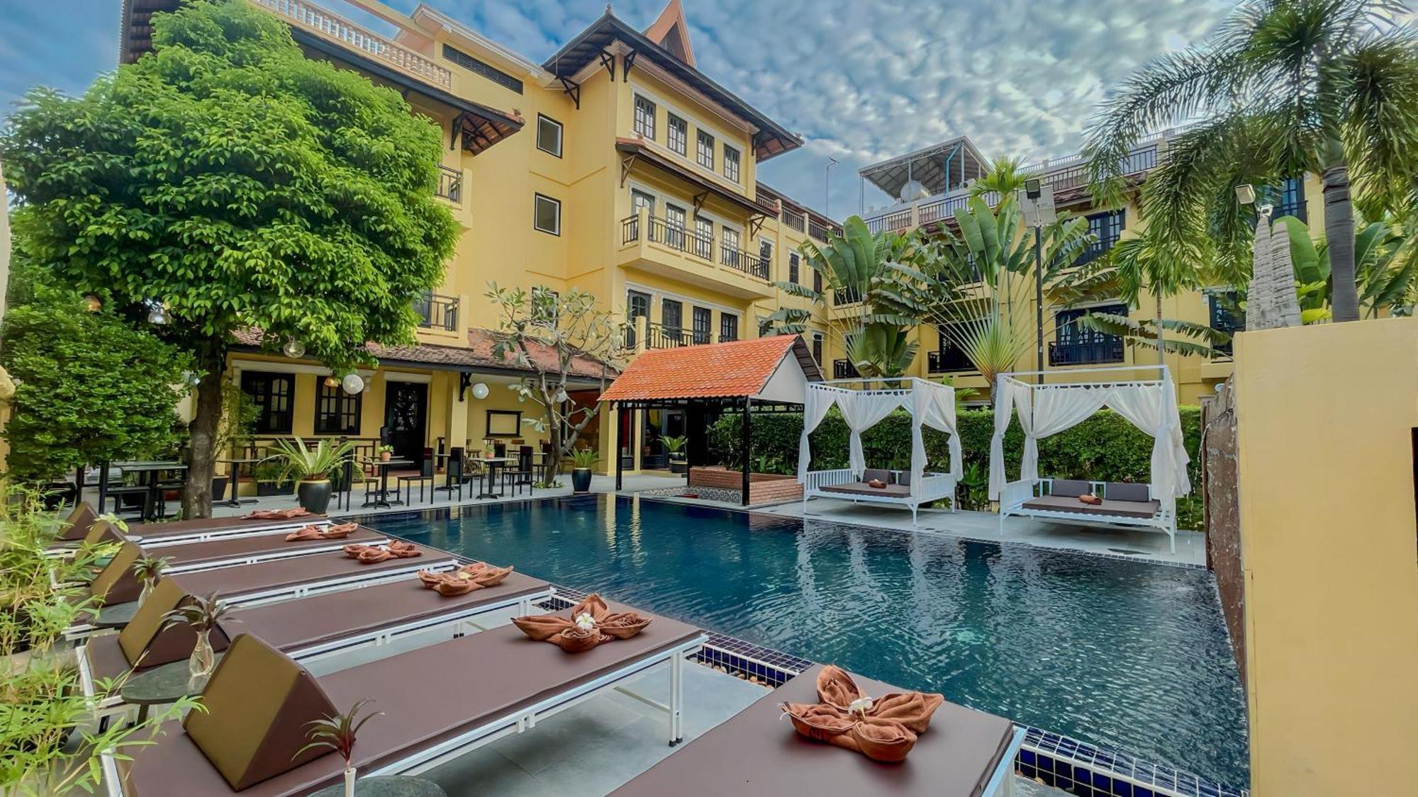 Villa Indochine D'Angkor Siem Reap Eksteriør bilde