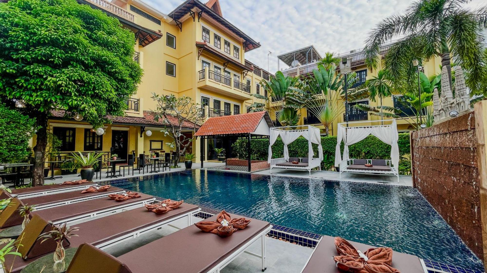 Villa Indochine D'Angkor Siem Reap Eksteriør bilde
