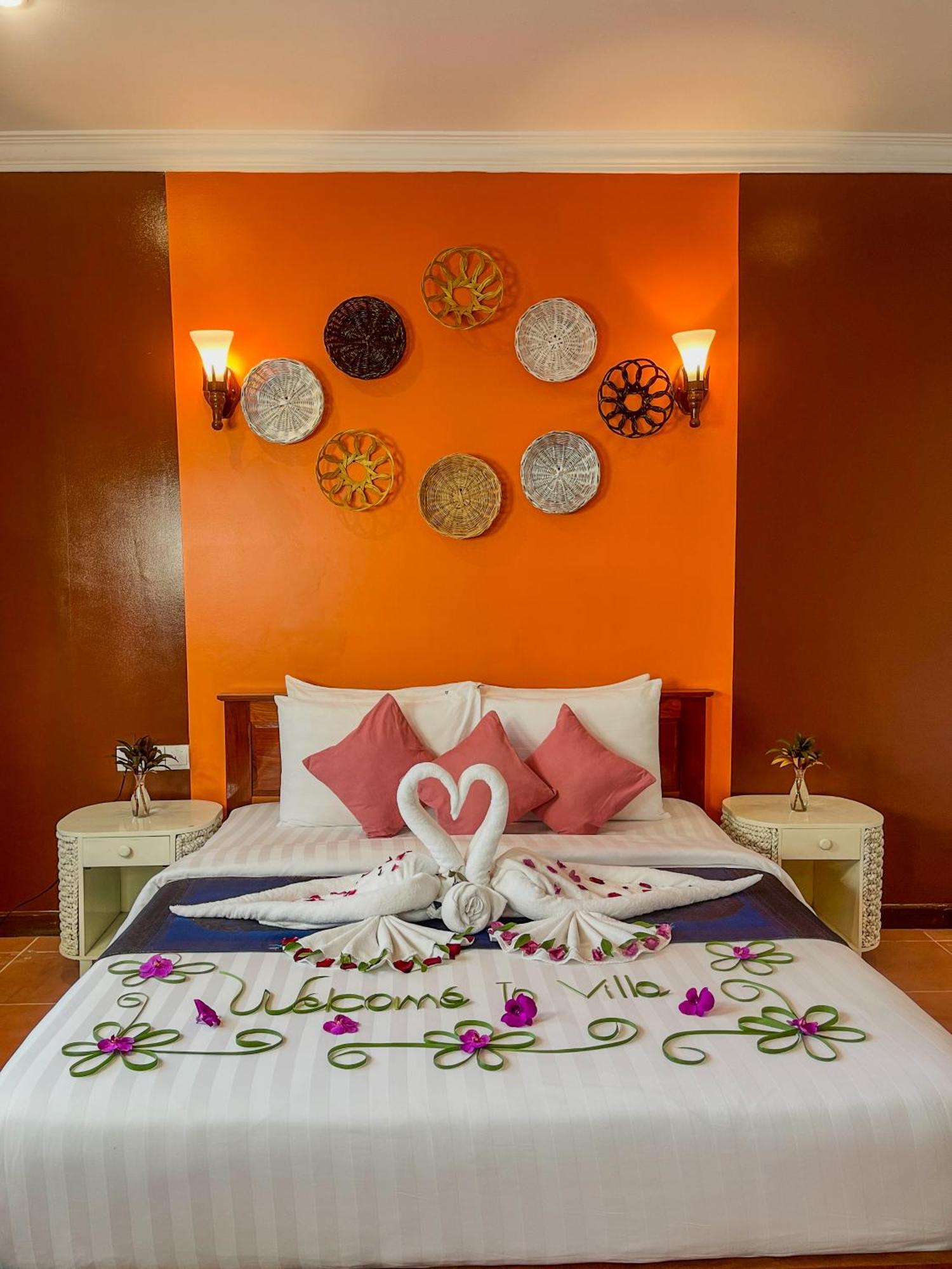 Villa Indochine D'Angkor Siem Reap Rom bilde