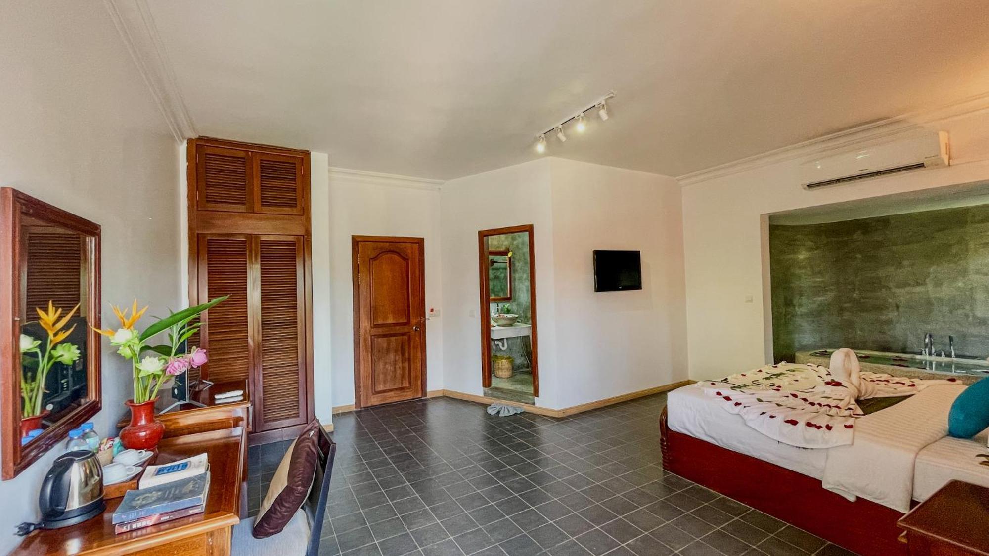 Villa Indochine D'Angkor Siem Reap Rom bilde