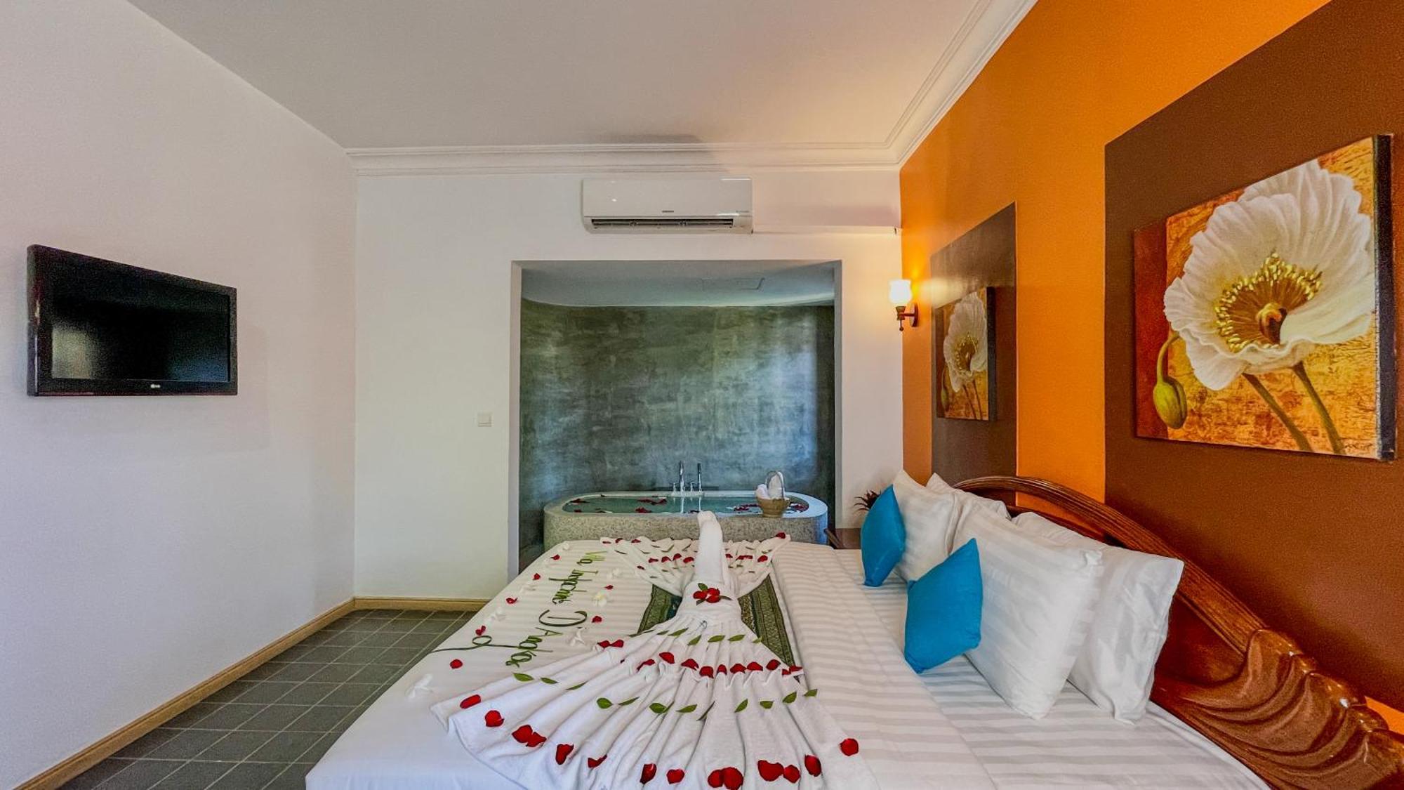 Villa Indochine D'Angkor Siem Reap Rom bilde