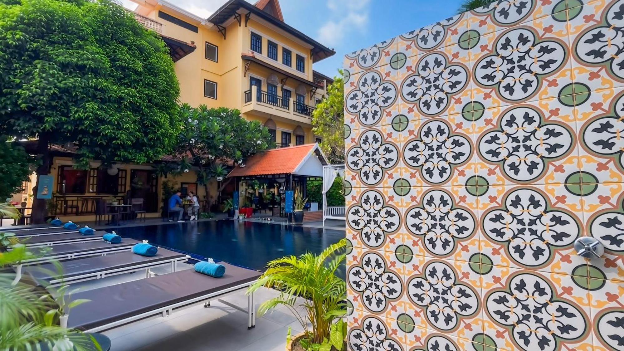 Villa Indochine D'Angkor Siem Reap Eksteriør bilde